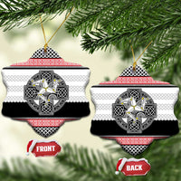 Isle of Man Celtic Knot Ceramic Ornament Celtic Nation Heritage Pride - Wonder Print Shop