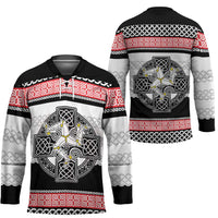 Isle of Man Celtic Knot Hockey Jersey Celtic Nation Heritage Pride - Wonder Print Shop