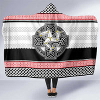 Isle of Man Celtic Knot Hooded Blanket Celtic Nation Heritage Pride - Wonder Print Shop