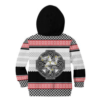 Isle of Man Celtic Knot Kid Hoodie Celtic Nation Heritage Pride - Wonder Print Shop