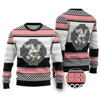 Isle of Man Celtic Knot Ugly Christmas Sweater Celtic Nation Heritage Pride - Wonder Print Shop