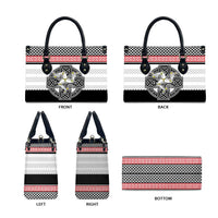 Isle of Man Celtic Knot Leather Bag Celtic Nation Heritage Pride - Wonder Print Shop