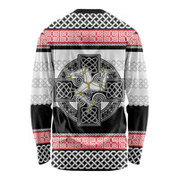 Isle of Man Celtic Knot Long Sleeve Shirt Celtic Nation Heritage Pride - Wonder Print Shop