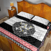 Isle of Man Celtic Knot Quilt Bed Set Celtic Nation Heritage Pride - Wonder Print Shop