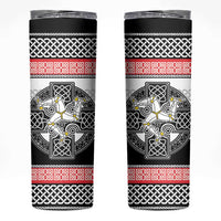 Isle of Man Celtic Knot Skinny Tumbler Celtic Nation Heritage Pride - Wonder Print Shop