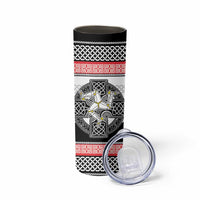 Isle of Man Celtic Knot Skinny Tumbler Celtic Nation Heritage Pride - Wonder Print Shop