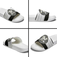 Isle of Man Celtic Knot Slide Sandals Celtic Nation Heritage Pride - Wonder Print Shop