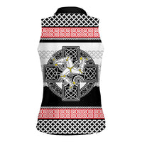 Isle of Man Celtic Knot Women Sleeveless Polo Shirt Celtic Nation Heritage Pride - Wonder Print Shop