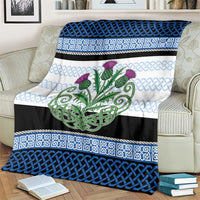 Scotland Celtic Knot Blanket Celtic Nation Heritage Pride - Wonder Print Shop