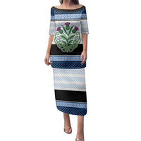 Scotland Celtic Knot Family Matching Puletasi and Hawaiian Shirt Celtic Nation Heritage Pride - Wonder Print Shop