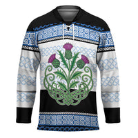 Scotland Celtic Knot Hockey Jersey Celtic Nation Heritage Pride - Wonder Print Shop