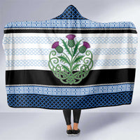 Scotland Celtic Knot Hooded Blanket Celtic Nation Heritage Pride - Wonder Print Shop