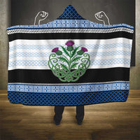 Scotland Celtic Knot Hooded Blanket Celtic Nation Heritage Pride - Wonder Print Shop
