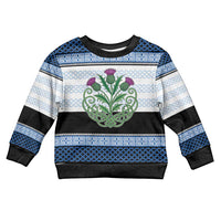 Scotland Celtic Knot Kid Ugly Christmas Sweater Celtic Nation Heritage Pride - Wonder Print Shop