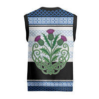 Scotland Celtic Knot Christmas Knitted V-Neck Vest Celtic Nation Heritage Pride - Wonder Print Shop