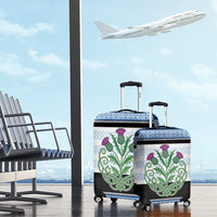 Scotland Celtic Knot Luggage Cover Celtic Nation Heritage Pride - Wonder Print Shop