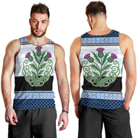 Scotland Celtic Knot Men Tank Top Celtic Nation Heritage Pride - Wonder Print Shop