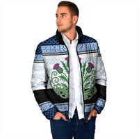 Scotland Celtic Knot Padded Jacket Celtic Nation Heritage Pride - Wonder Print Shop