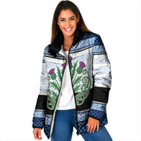 Scotland Celtic Knot Padded Jacket Celtic Nation Heritage Pride - Wonder Print Shop