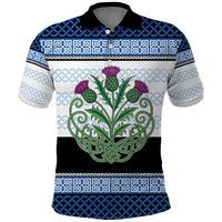 Scotland Celtic Knot Polo Shirt Celtic Nation Heritage Pride - Wonder Print Shop