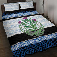 Scotland Celtic Knot Quilt Bed Set Celtic Nation Heritage Pride - Wonder Print Shop