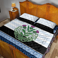 Scotland Celtic Knot Quilt Bed Set Celtic Nation Heritage Pride - Wonder Print Shop