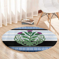 Scotland Celtic Knot Round Carpet Celtic Nation Heritage Pride - Wonder Print Shop