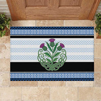 Scotland Celtic Knot Rubber Doormat Celtic Nation Heritage Pride - Wonder Print Shop
