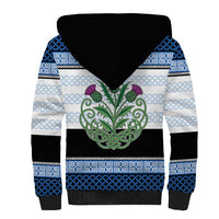Scotland Celtic Knot Sherpa Hoodie Celtic Nation Heritage Pride - Wonder Print Shop