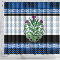 Scotland Celtic Knot Shower Curtain Celtic Nation Heritage Pride - Wonder Print Shop