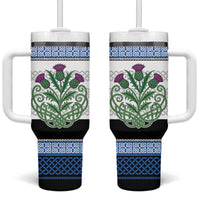 Scotland Celtic Knot Tumbler With Handle Celtic Nation Heritage Pride - Wonder Print Shop