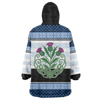 Scotland Celtic Knot Wearable Blanket Hoodie Celtic Nation Heritage Pride - Wonder Print Shop