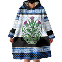 Scotland Celtic Knot Wearable Blanket Hoodie Celtic Nation Heritage Pride - Wonder Print Shop
