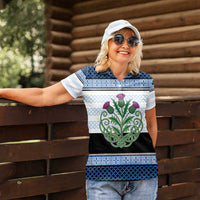 Scotland Celtic Knot Women Polo Shirt Celtic Nation Heritage Pride - Wonder Print Shop