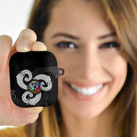 Six Celtic Countries Heritage AirPods Case Black Celtic Knot Triskelion - Wonder Print Shop