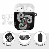 Six Celtic Countries Heritage AirPods Case Black Celtic Knot Triskelion - Wonder Print Shop