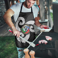 Six Celtic Countries Heritage Apron Black Celtic Knot Triskelion - Wonder Print Shop