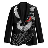 Six Celtic Countries Heritage Blazer Black Celtic Knot Triskelion - Wonder Print Shop