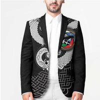 Six Celtic Countries Heritage Blazer Black Celtic Knot Triskelion - Wonder Print Shop