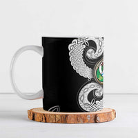 Six Celtic Countries Heritage Ceramic Mug Black Celtic Knot Triskelion - Wonder Print Shop