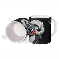 Six Celtic Countries Heritage Ceramic Mug Black Celtic Knot Triskelion - Wonder Print Shop