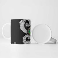 Six Celtic Countries Heritage Ceramic Mug Black Celtic Knot Triskelion - Wonder Print Shop