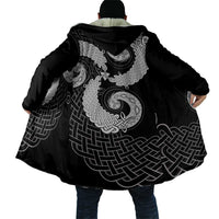 Six Celtic Countries Heritage Cloak Black Celtic Knot Triskelion - Wonder Print Shop