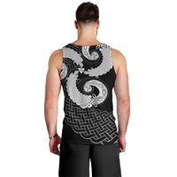 Six Celtic Countries Heritage Men Tank Top Black Celtic Knot Triskelion - Wonder Print Shop