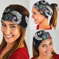 Six Celtic Countries Heritage Neck Gaiter Black Celtic Knot Triskelion - Wonder Print Shop