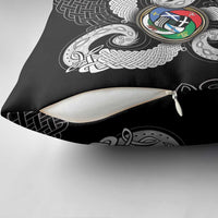 Six Celtic Countries Heritage Pillow Cover Black Celtic Knot Triskelion - Wonder Print Shop