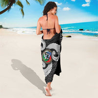 Six Celtic Countries Heritage Sarong Black Celtic Knot Triskelion - Wonder Print Shop