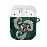 Six Celtic Countries Heritage AirPods Case Green Celtic Knot Triskelion - Wonder Print Shop