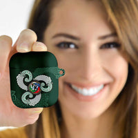 Six Celtic Countries Heritage AirPods Case Green Celtic Knot Triskelion - Wonder Print Shop
