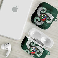 Six Celtic Countries Heritage AirPods Case Green Celtic Knot Triskelion - Wonder Print Shop